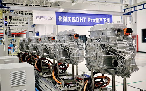 吉利3挡dht pro变速箱下线,今年年底前就能用上