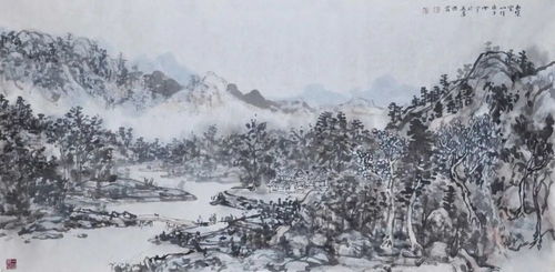 艺术中国 双年展 陈开宇山水作品浅析