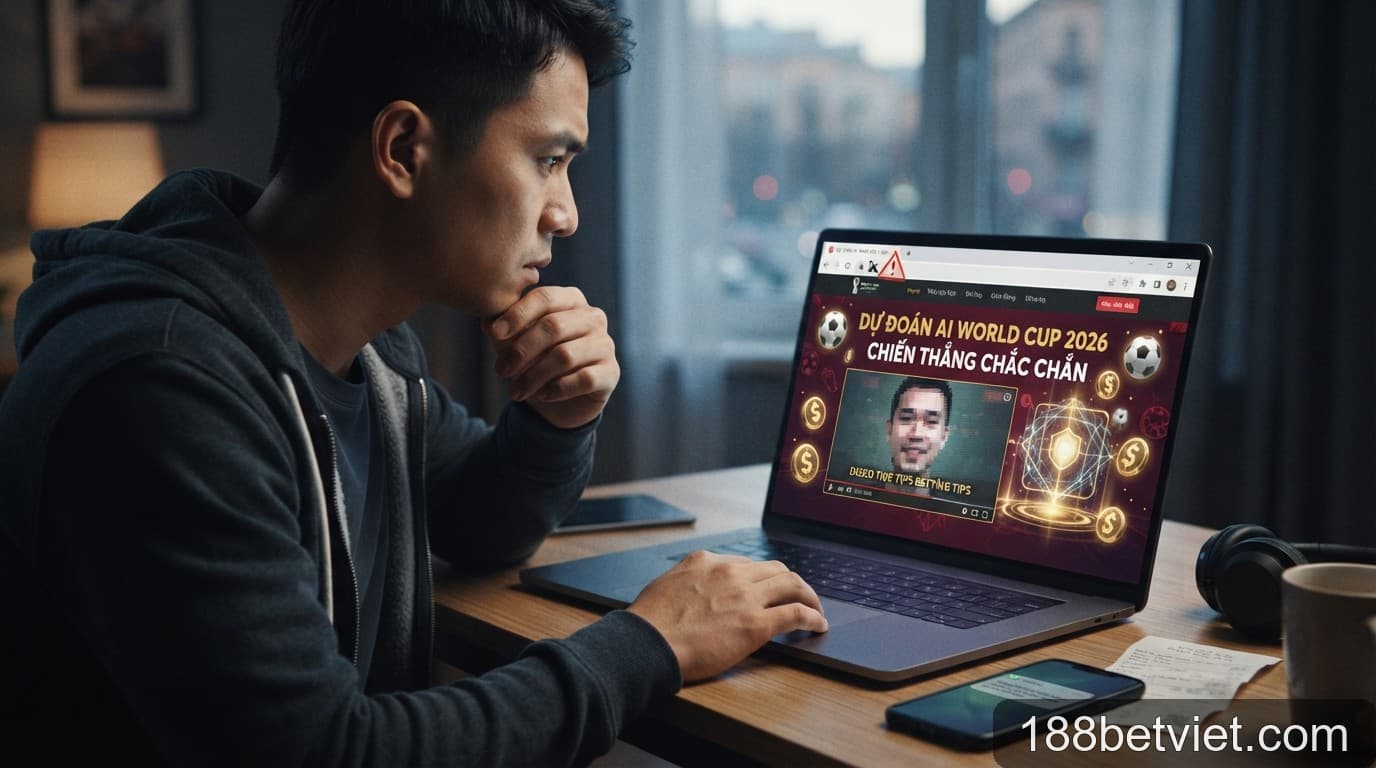 Cảnh báo bẫy lừa đảo 'Dự đoán AI' mùa World Cup 2026: Nhận diện và phòng tránh