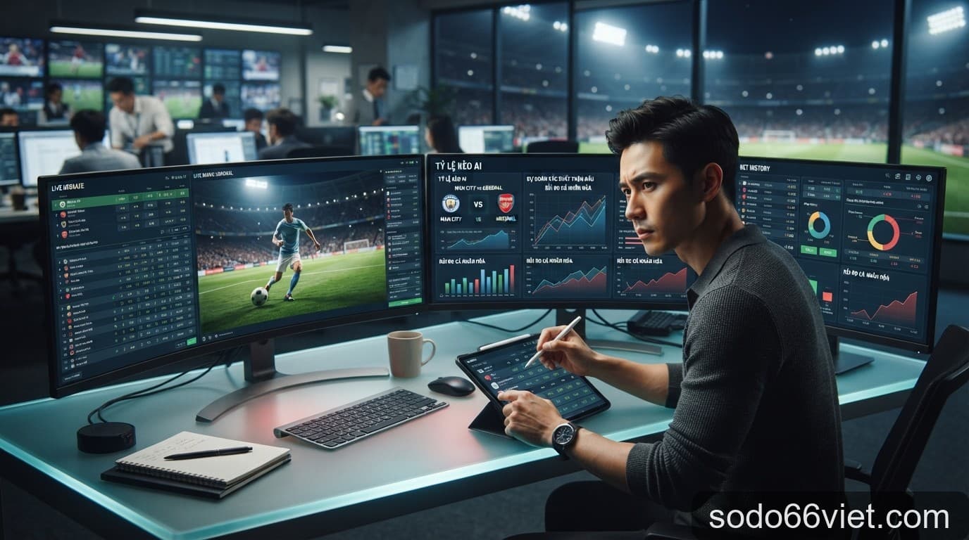 AI trong cá cược thể thao 2026: Công cụ hỗ trợ hay cái bẫy 'cá nhân hóa'?