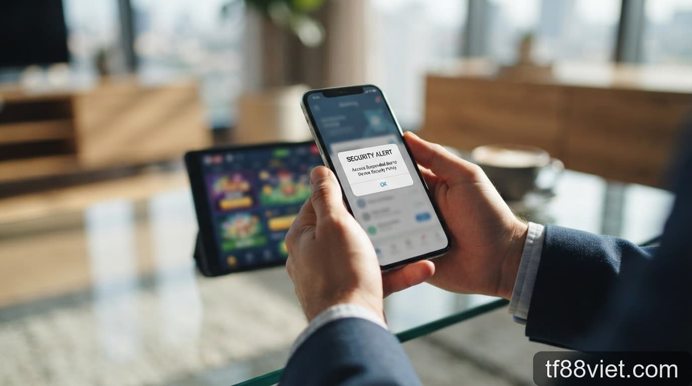 Cập nhật bảo mật 2026: Tại sao ứng dụng ngân hàng tự thoát khi bạn truy cập app cá cược?